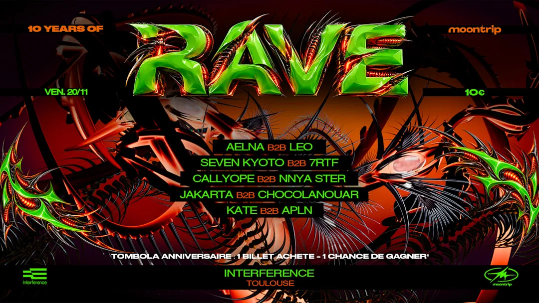 Moontrip - 10 years of rave