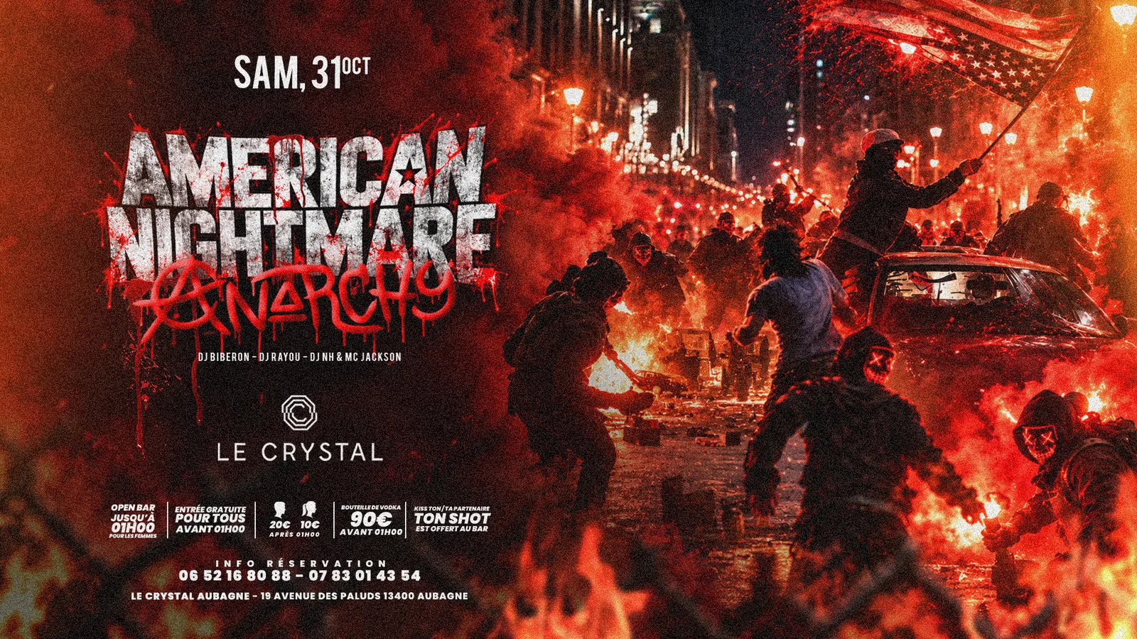 31/10 - Halloween - American Nightmare Anarchy