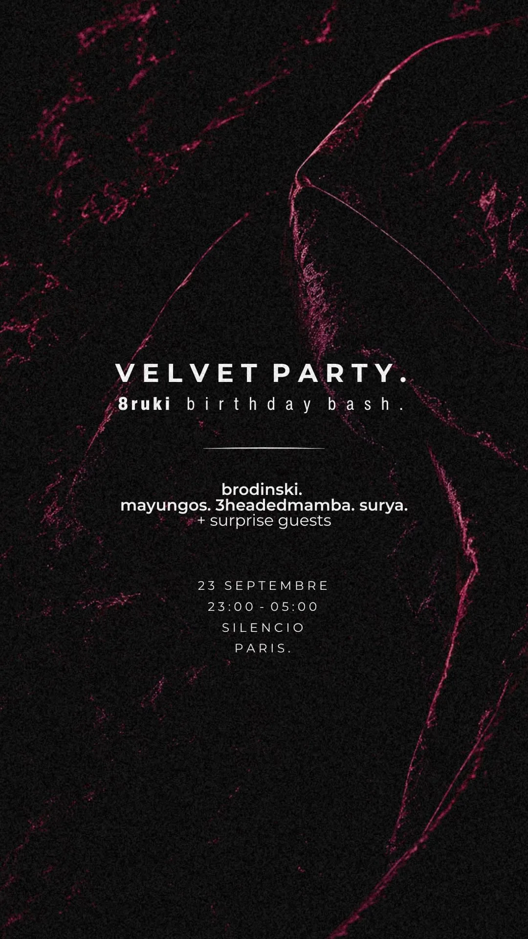 8RUKI bday bash : Brodinski, Mayungos, 3headedmamba, Surya
