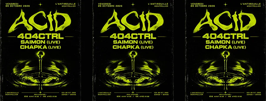Acid : 404ctrl, Saimon 909, Chapka