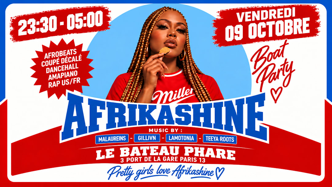 Afrikashine: Boat Party Afro