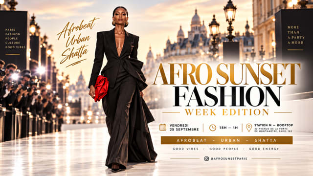 Afro Sunset - Fashion Week Edition