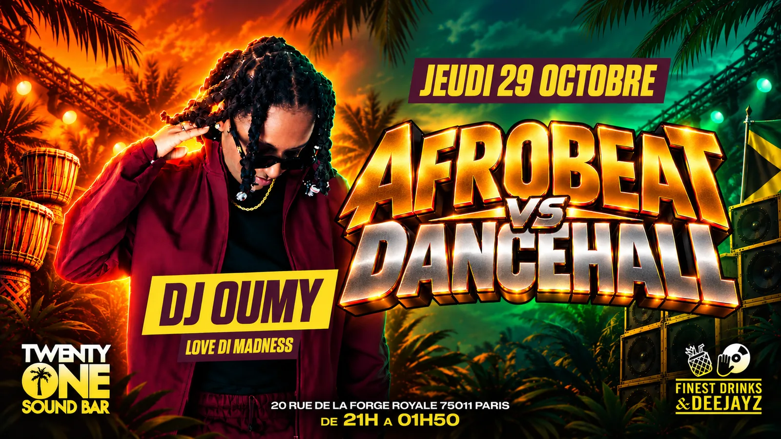 Afrobeat vs dancehall - DJ Oumy