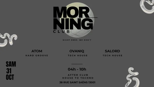 After-party w/ Atom, Ovaniq & Salord