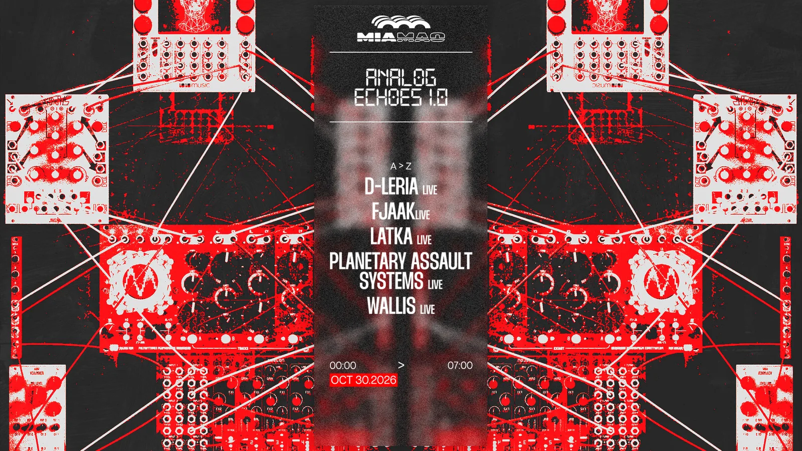 Analog Echoes 1.0 : Planetary Assault Systems, FJAAK & more