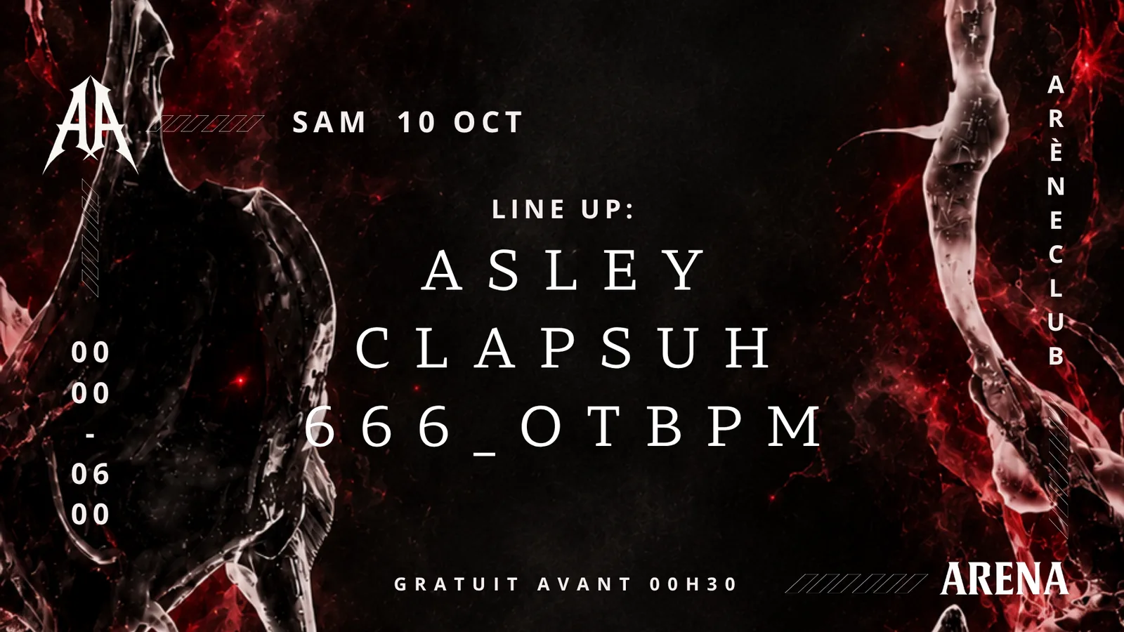 666_ØTBPM, Asley, Clapsuh