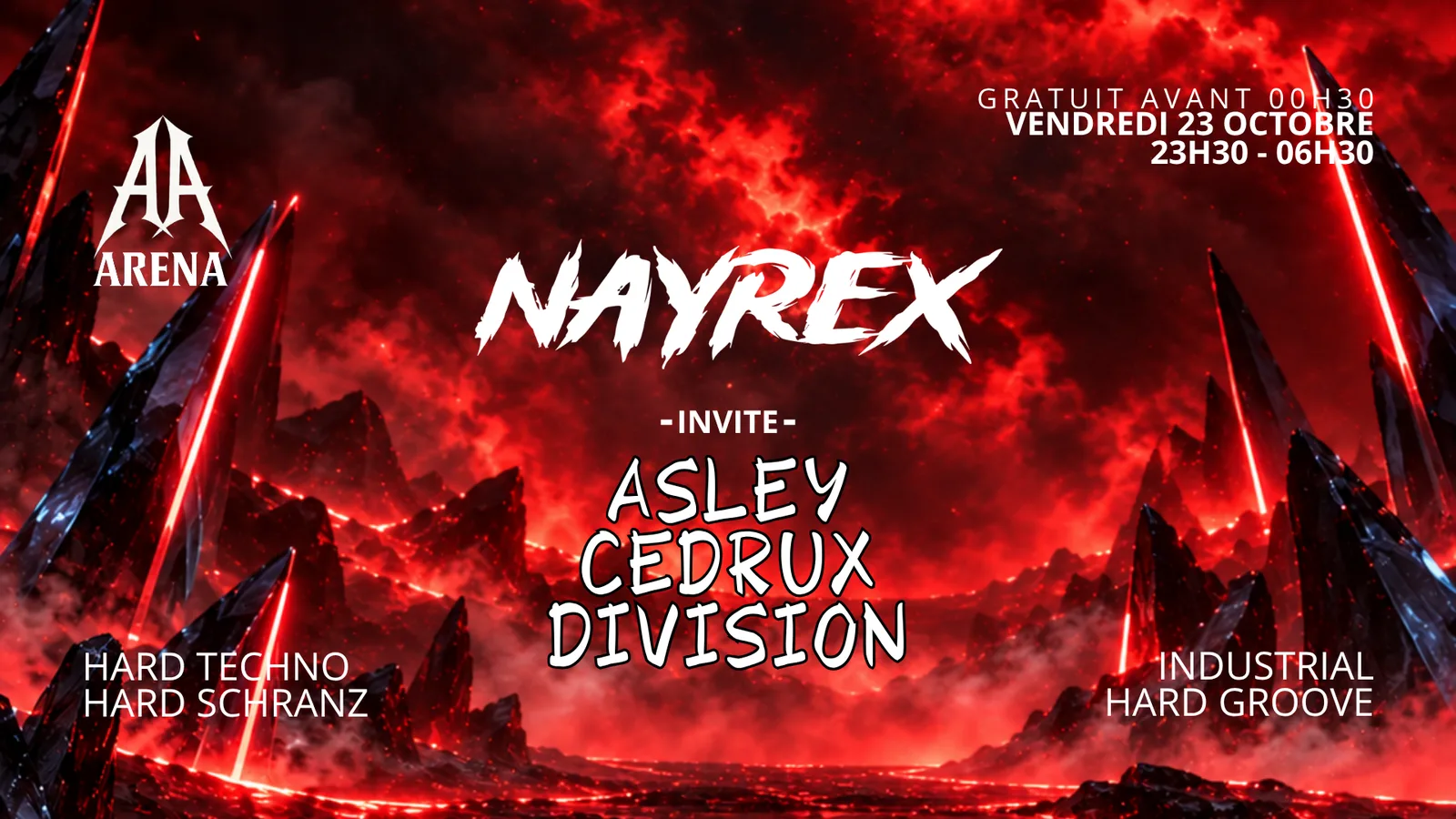 Nayrex invite : Asley, Cedrux, Division