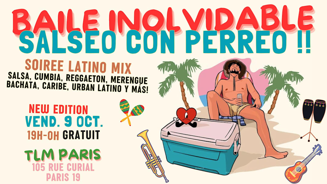 Baile Inolvidable - soirée latino mix salseo con perreo