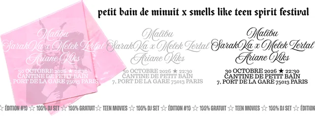 Bain de minuit : smells like teen spirit festival #10
