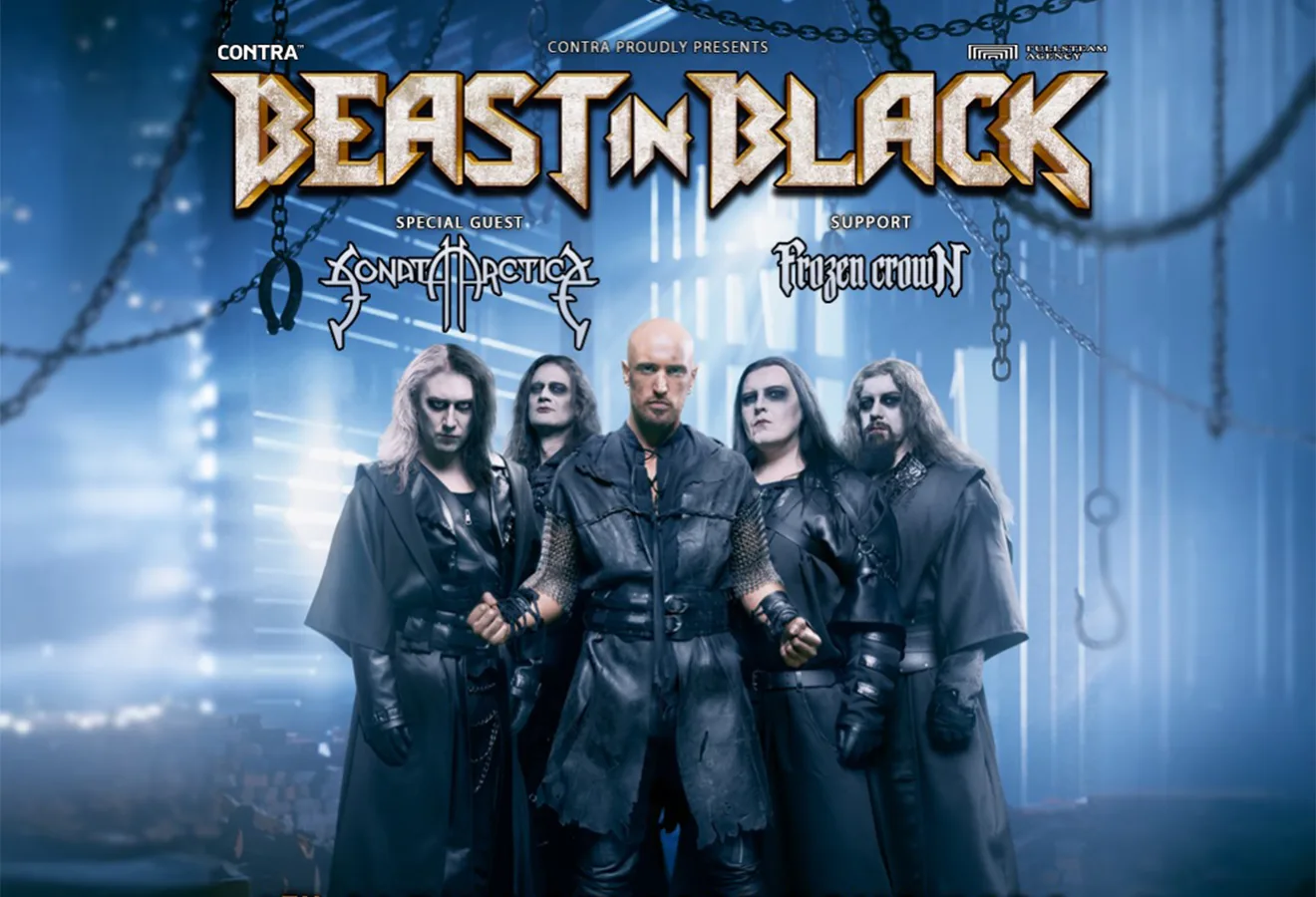 Beast in Black + Sonata Arctica + Frozen Crown