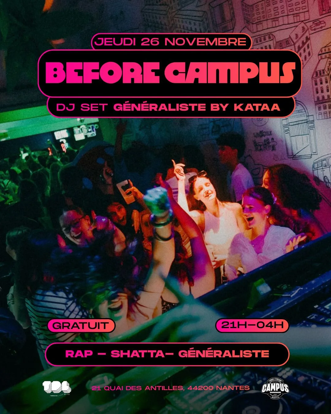 Before Campus Warehouse w/ Kataa