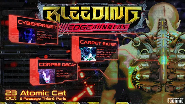 Bleeding Edgerunners | Cyberpriest_CarpetEater_C0rpseDecay
