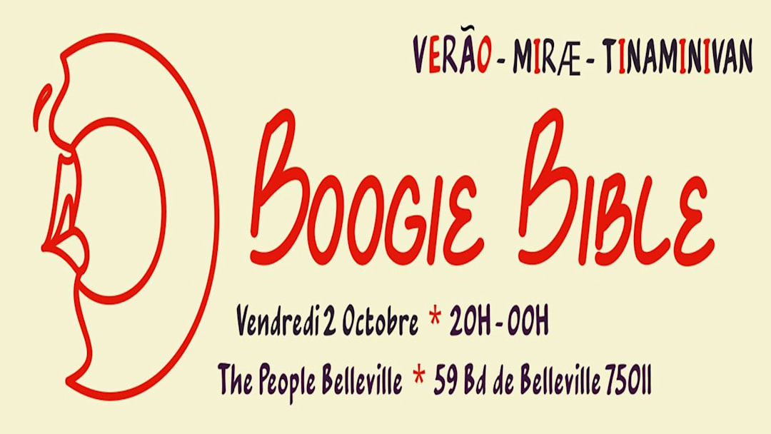 Boogie Bible avec Miræ, Tina Minivan, Verão