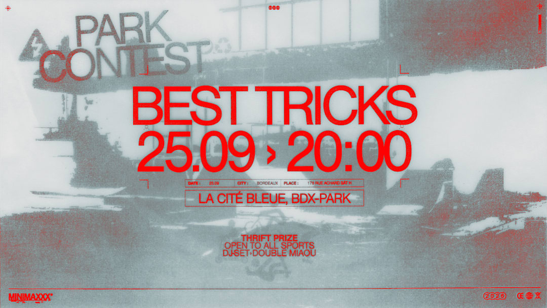 Park Contest › Best Tricks ! Minimaxxx + BDX-Park