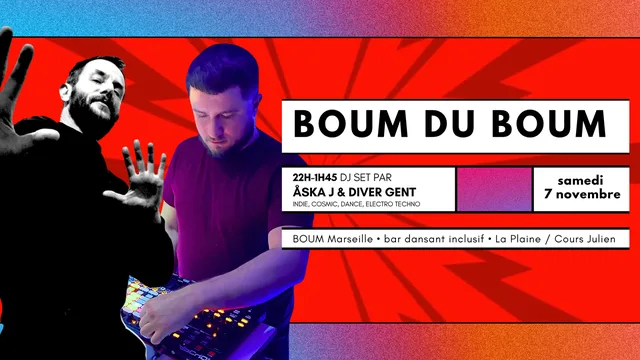 Boum du Boum - DJ sets by Åska & Diver Gent