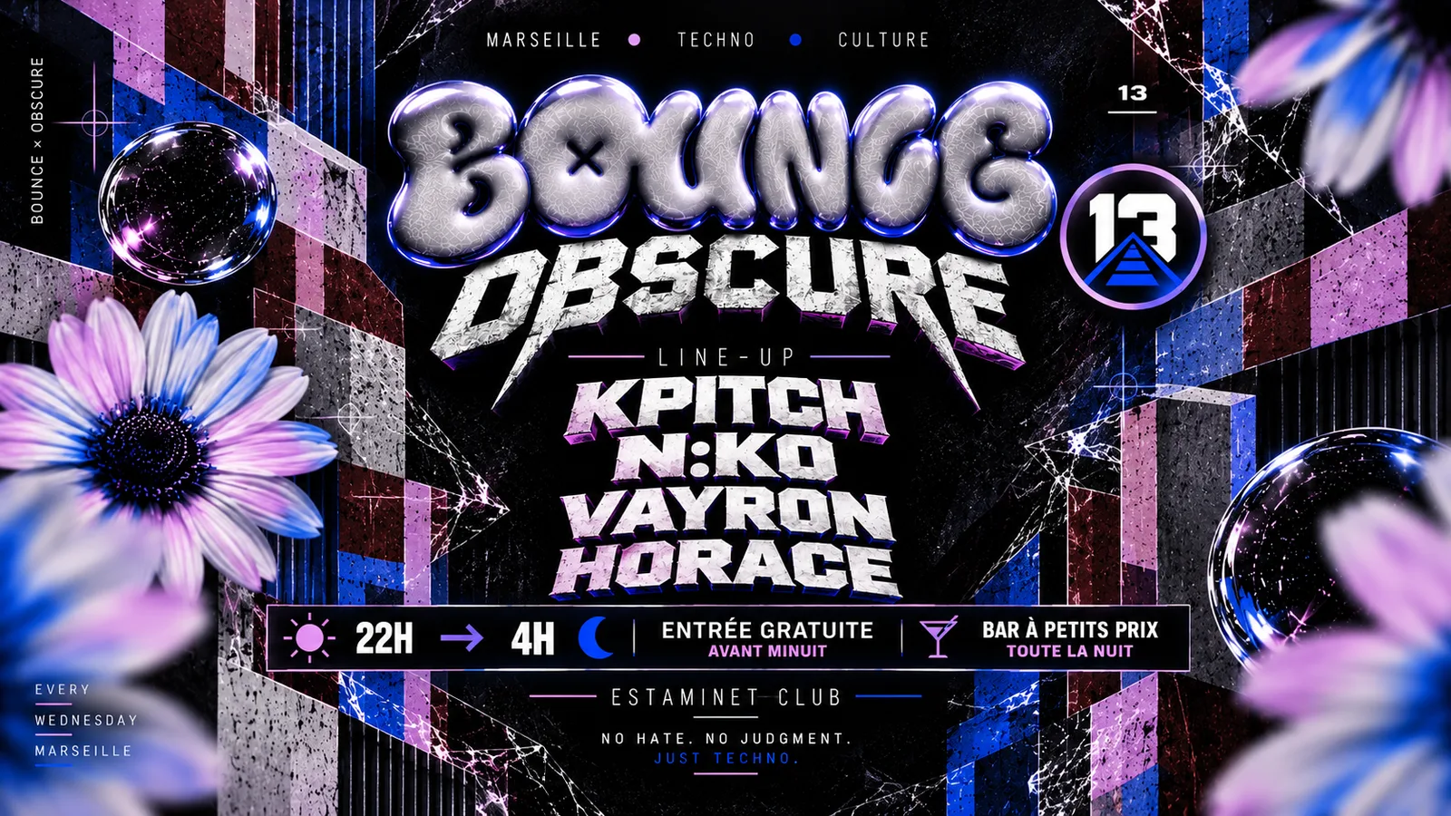 Bounce x Obscure - Ligne 13