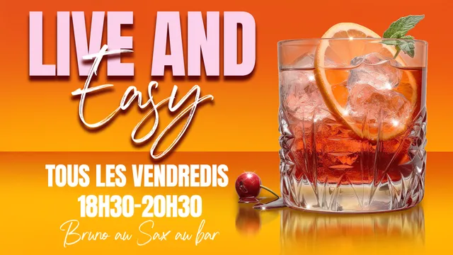 Bruno au Saxo - Live & Easy