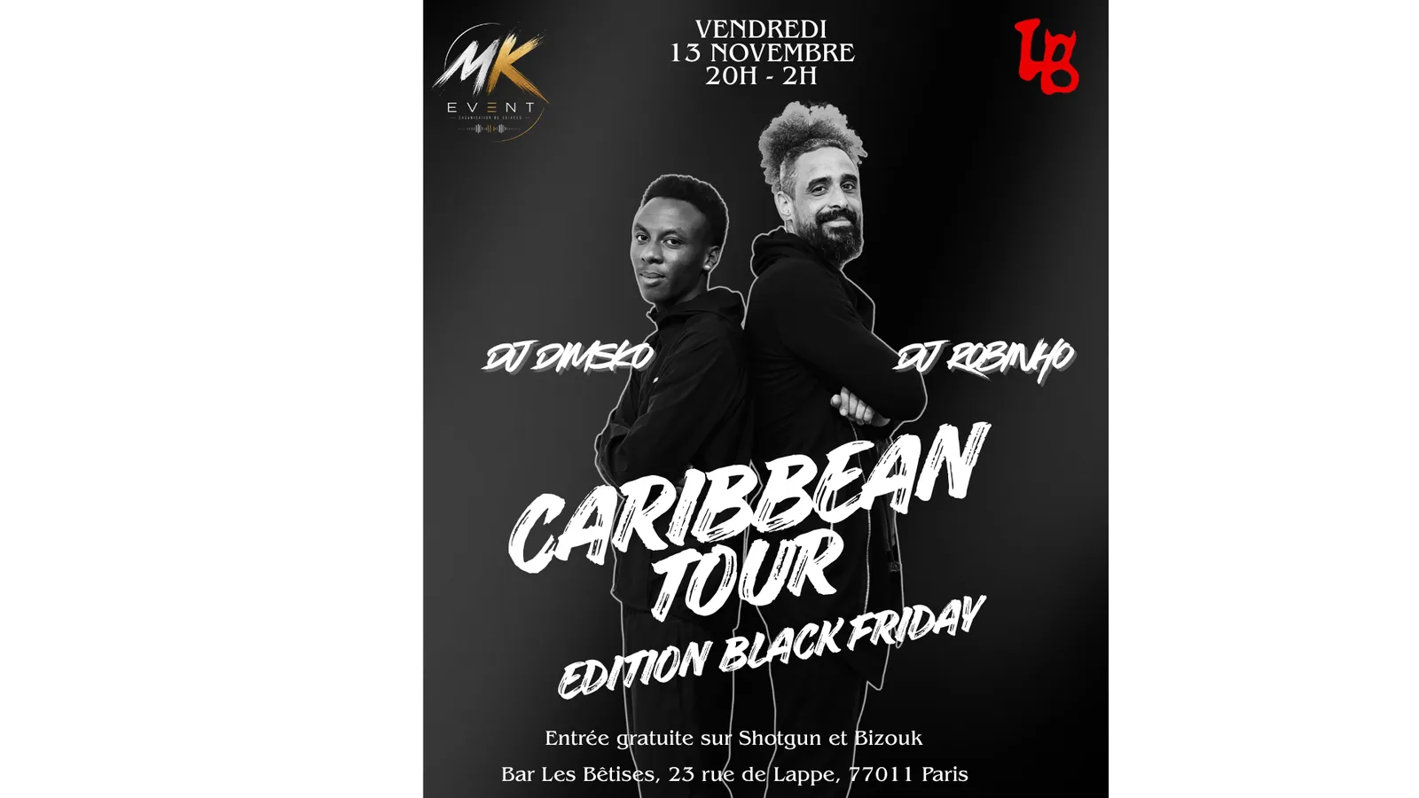 Caribbean Tour édition Black Friday