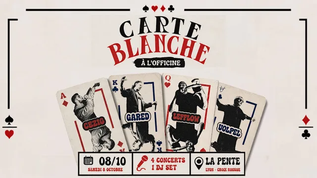 Carte Blanche à L'Officine