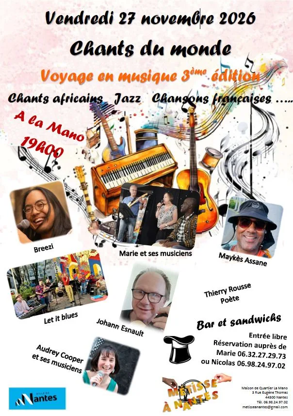 Chants du monde 3ème édition