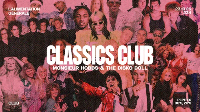Classics Club - Pépites 80's to 20's