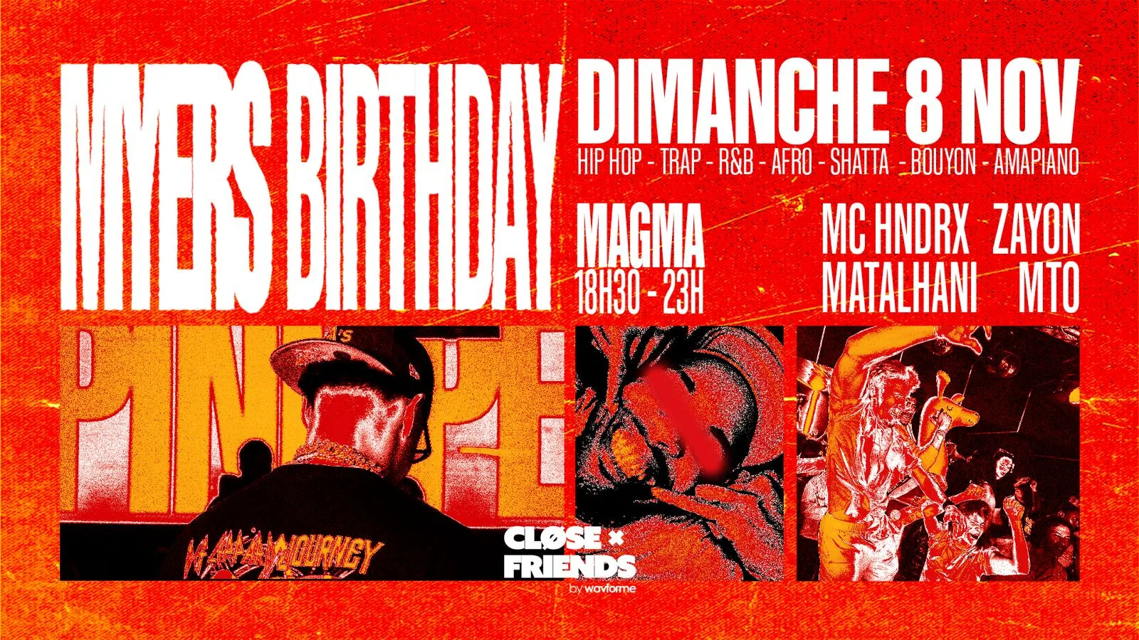 Cløse Friends : Myers Birthday