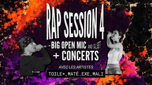 Collectif Réel présente Rap Session #4
