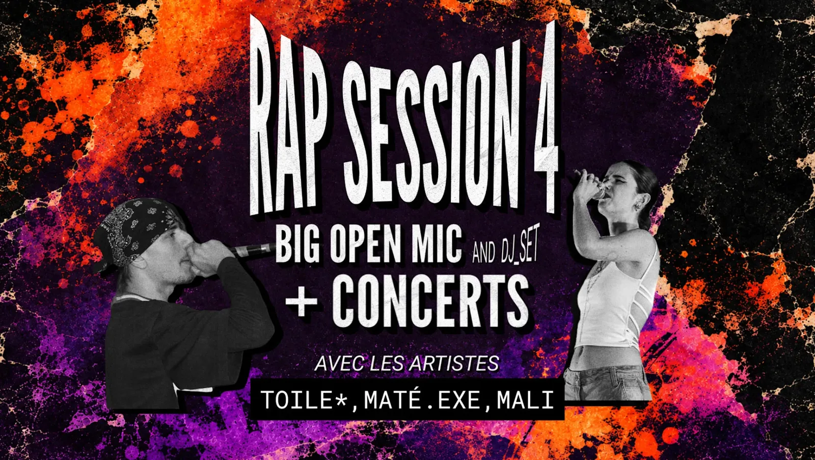 Collectif Réel présente Rap Session #4