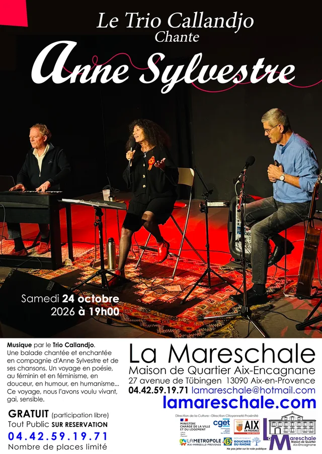 Anne Sylvestre par le Trio Callandjo