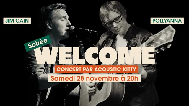 Concert avec Pollyanna et Jim Cain