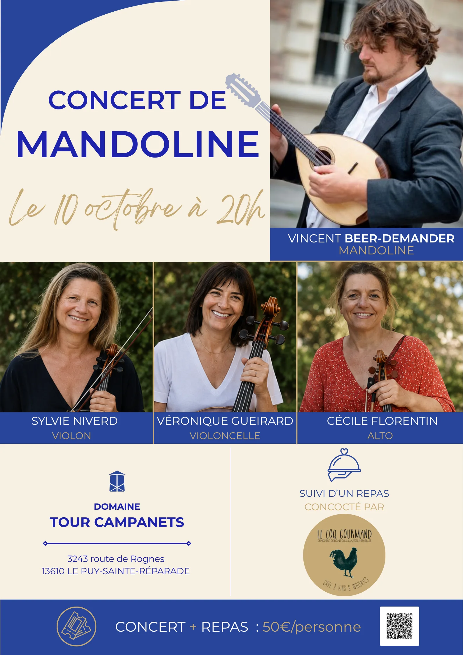 Vincent Beer-Demander & Trio du Parvis