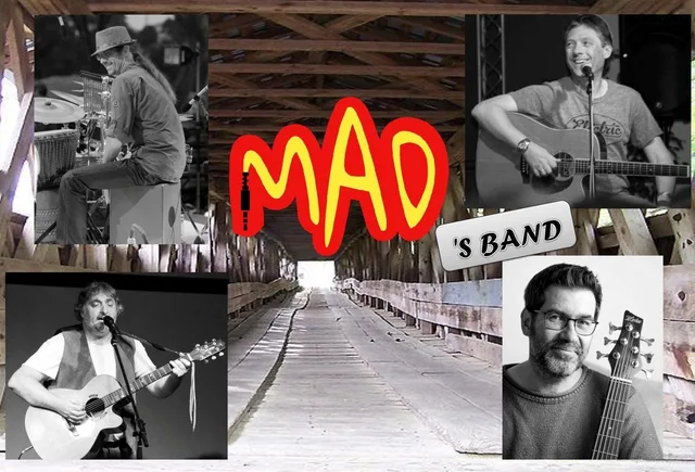 Concert folk / rock / country / blues par Mad's Band