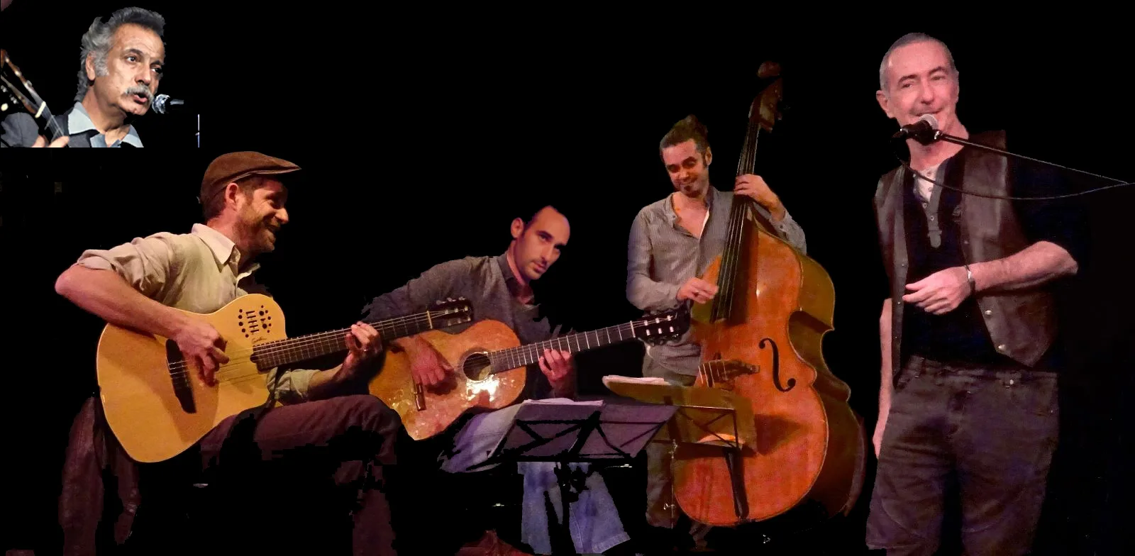 Georges Brassens par Dominique Lamour et ses musiciens
