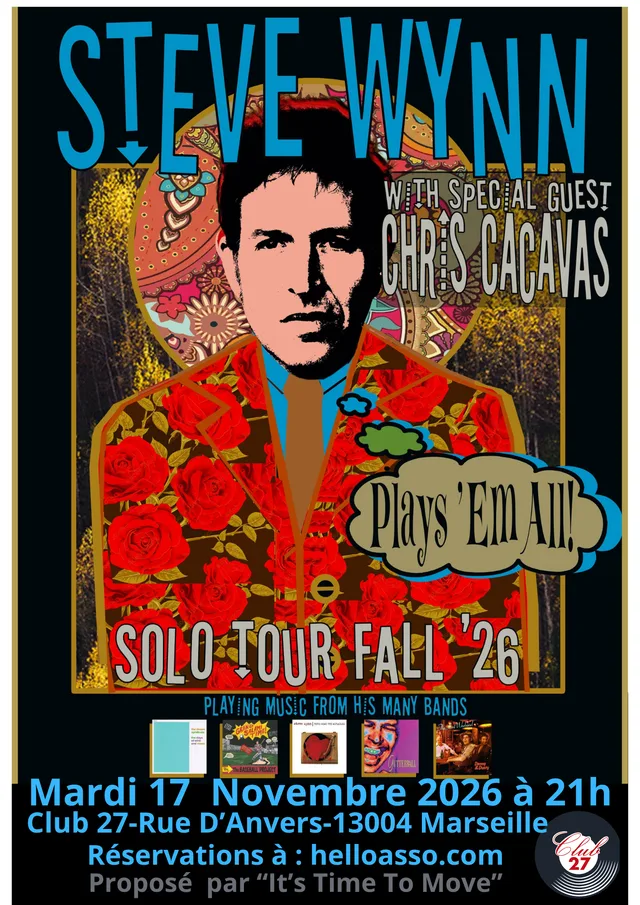 Steve Wynn (The Dream Syndicate) + Chris Cacavas (Green on Red)