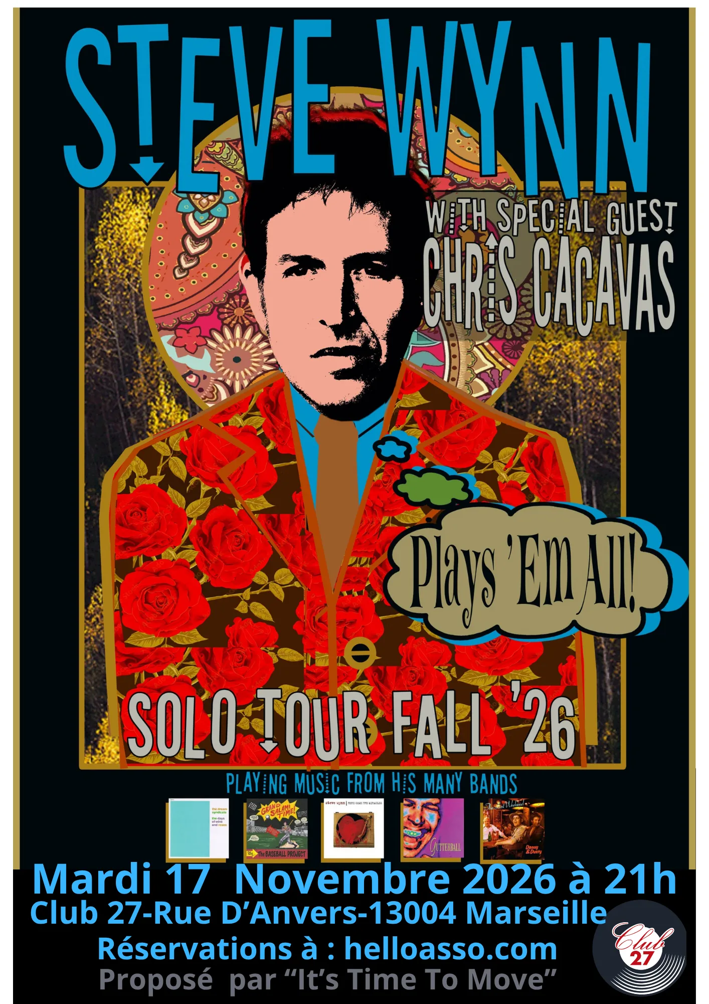 Steve Wynn (The Dream Syndicate) + Chris Cacavas (Green on Red)