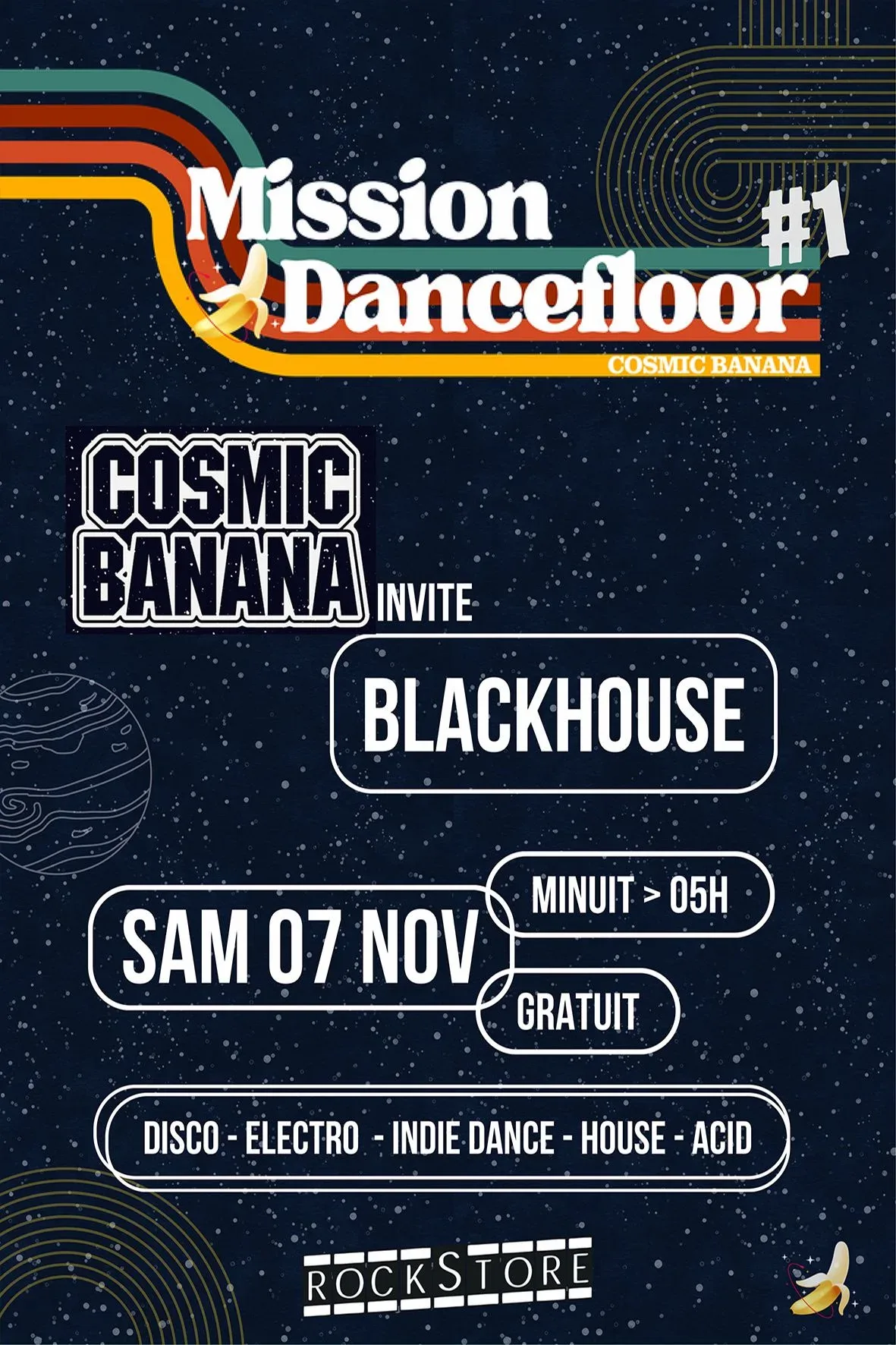 Cosmic Banana + Blackhouse