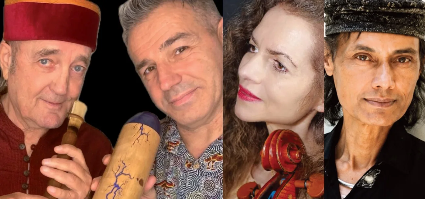 Didier Malherbe & Raphaël Didjaman – Invitent Laure Volpato & Shyamal Maïtra