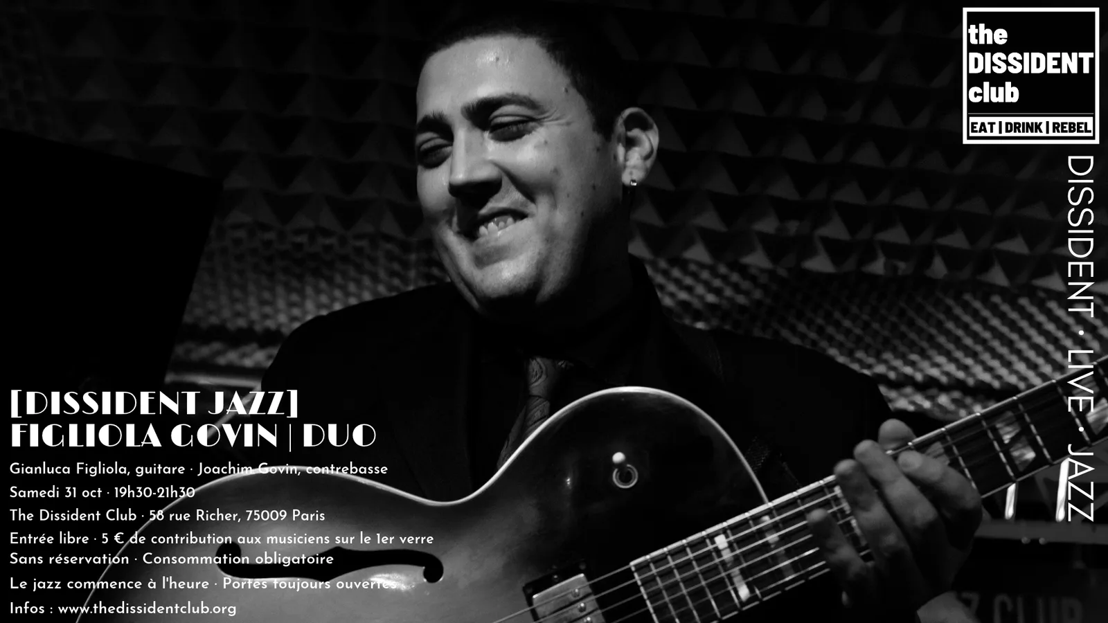 Dissident Jazz : Figliola Govin, duo