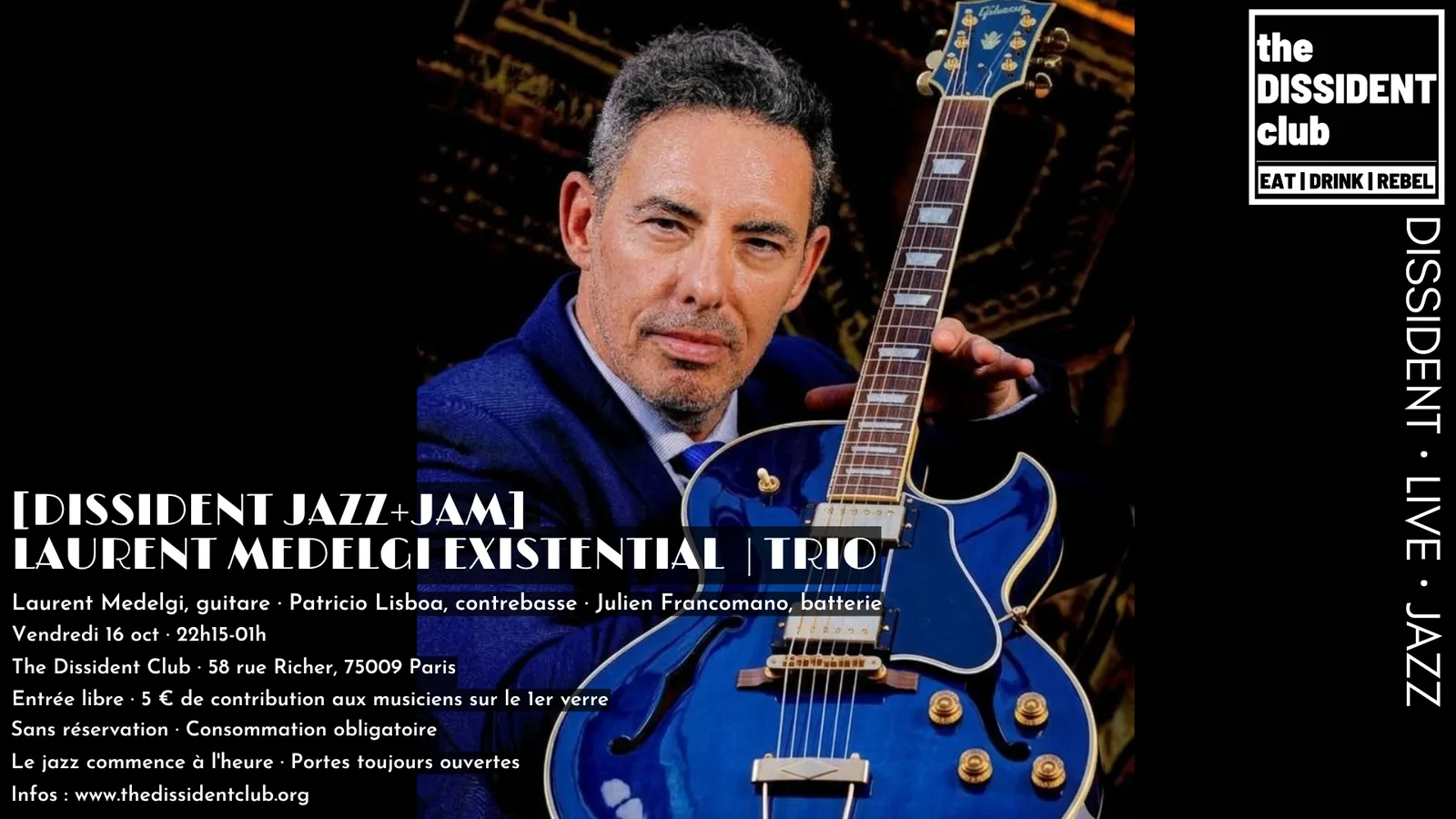 Laurent Medelgi Existential Trio
