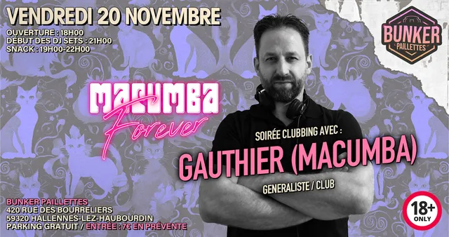 DJ Gauthier : Macumba Forever
