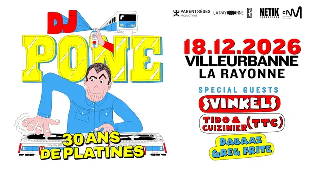 DJ Pone - 30 ans de platines