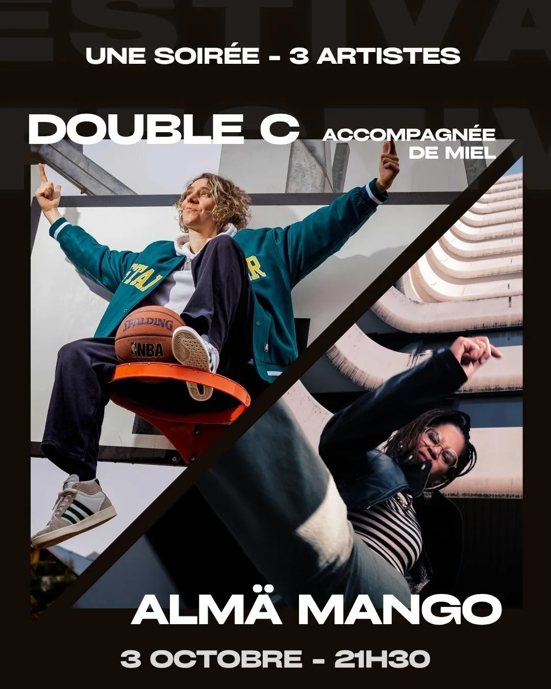 Double C et Almä Mango en live : 3 Meufs on Stage !