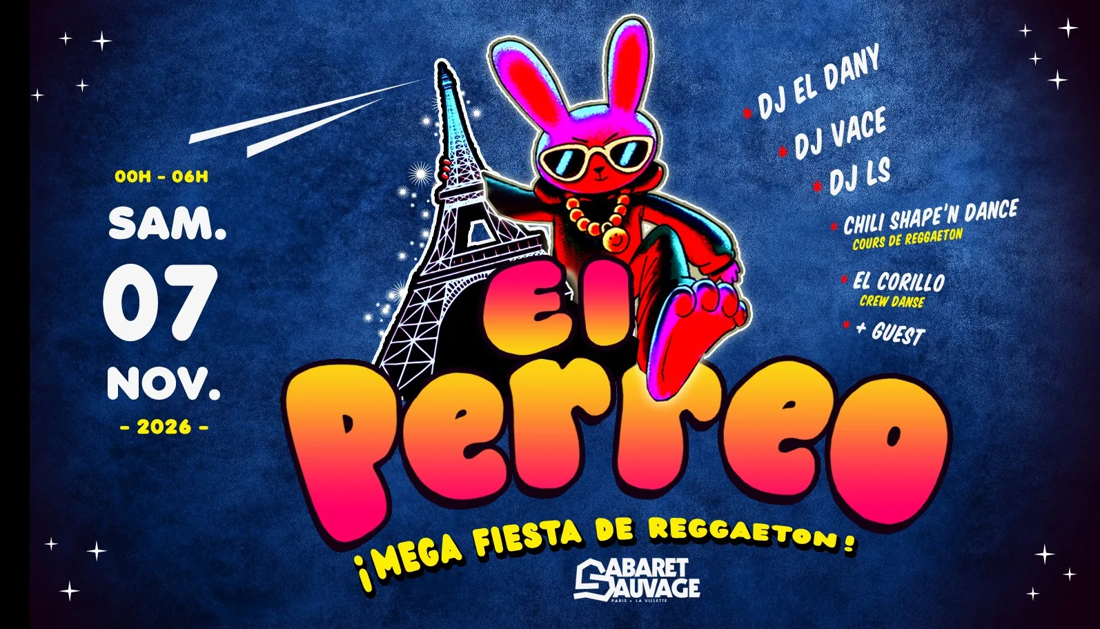 El Perreo ¡ Mega Fiesta de Reggaeton! • 07.11.26