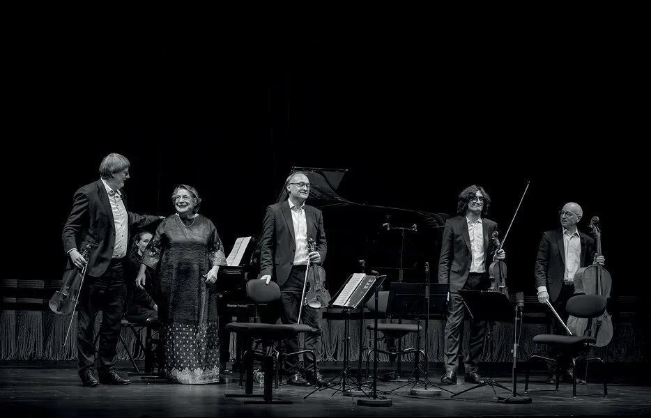 Elisabeth Leonskaja et le Quatuor Danel reviennent !