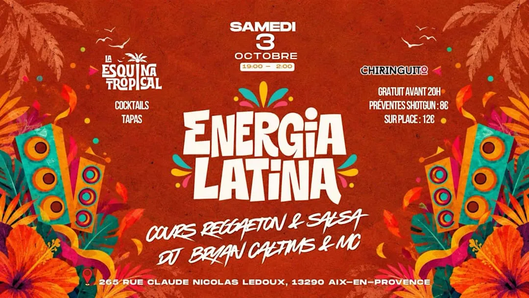 Energia Latina : Salsa y Reggaeton