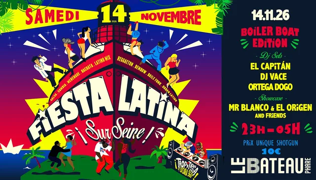 Fiesta latina sur Seine