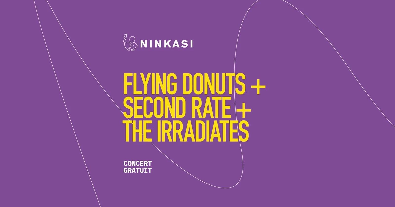 Flying Donuts + Second Rate + The Irradiates