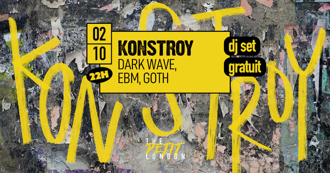 Friday I'm in Dark! : Konstroy