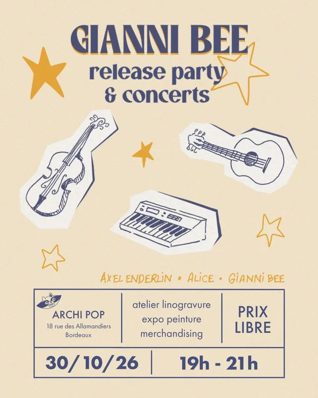 Gianni Bee & Friends - Release Party
