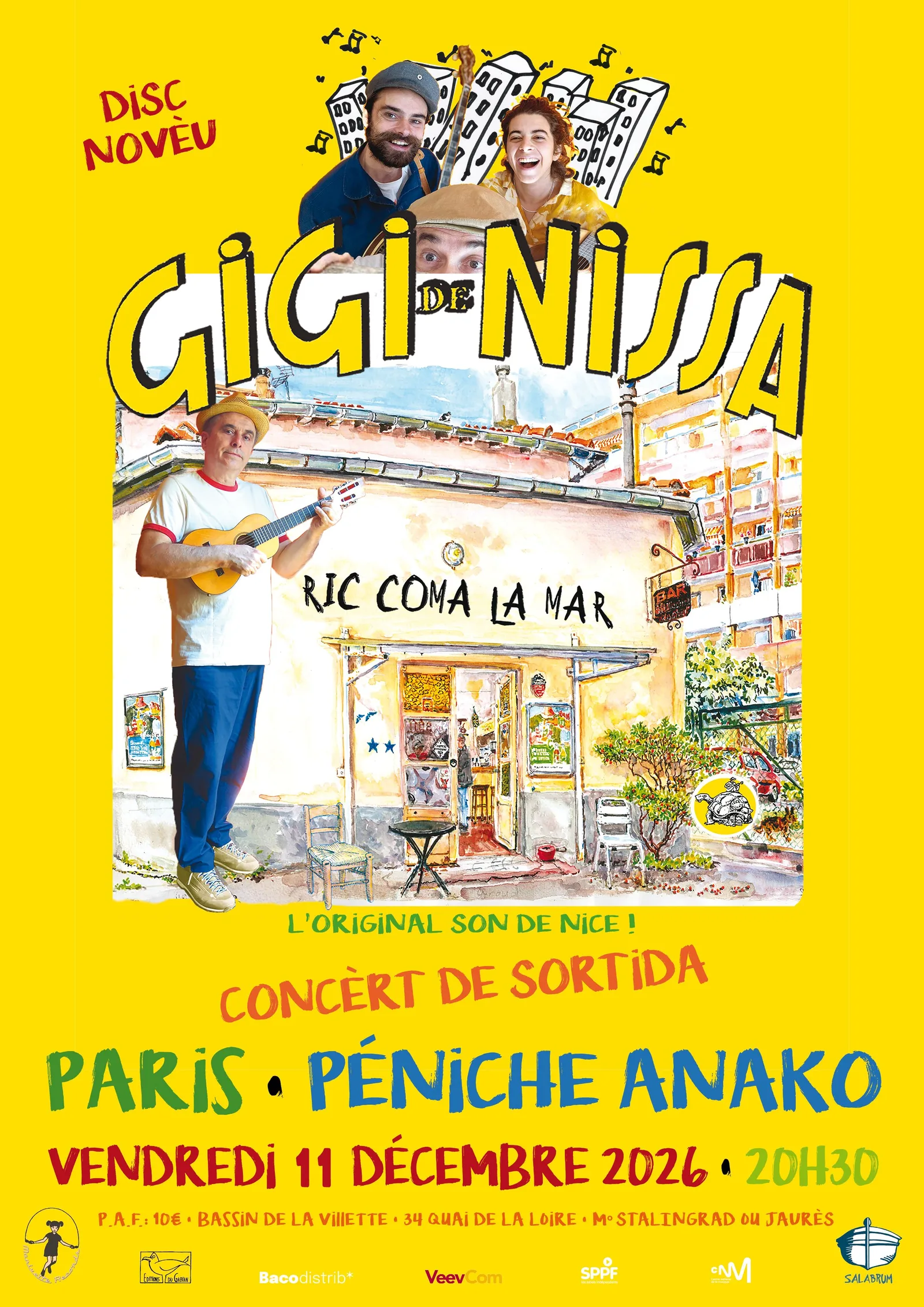 Gigi de Nissa présente « Ric coma la mar »